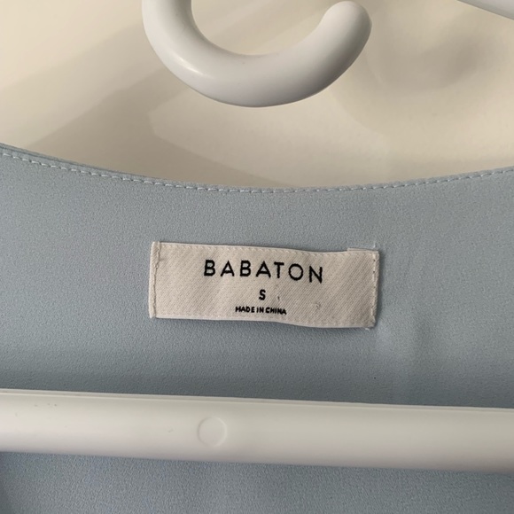 Light blue Babaton t shirt - Picture 2 of 3